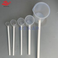 带把手PFA取样烧杯耐高温高腐蚀液体转移特氟龙取样杯